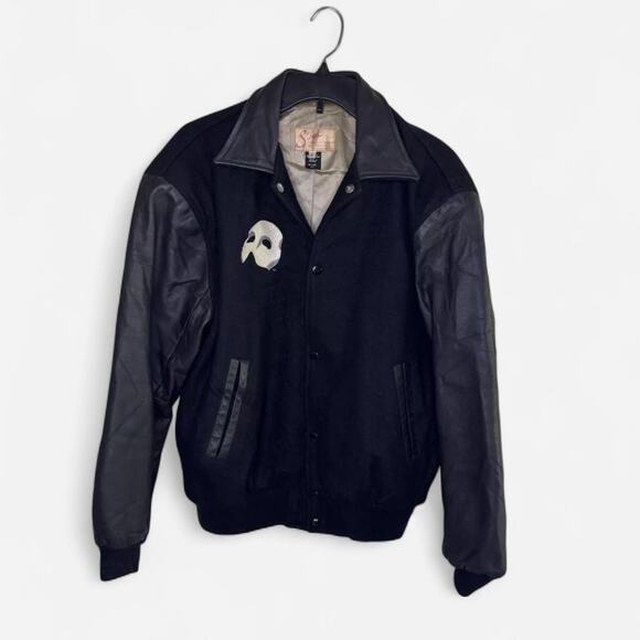 Vintage 80s Phantom of the Opera Sichel Promo Jacket 100% Wool USA Made Mens - Picture 1 of 8